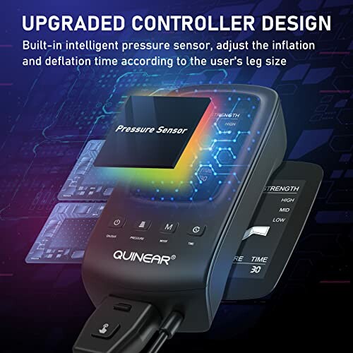 Advanced controller with intelligent pressure sensor display.